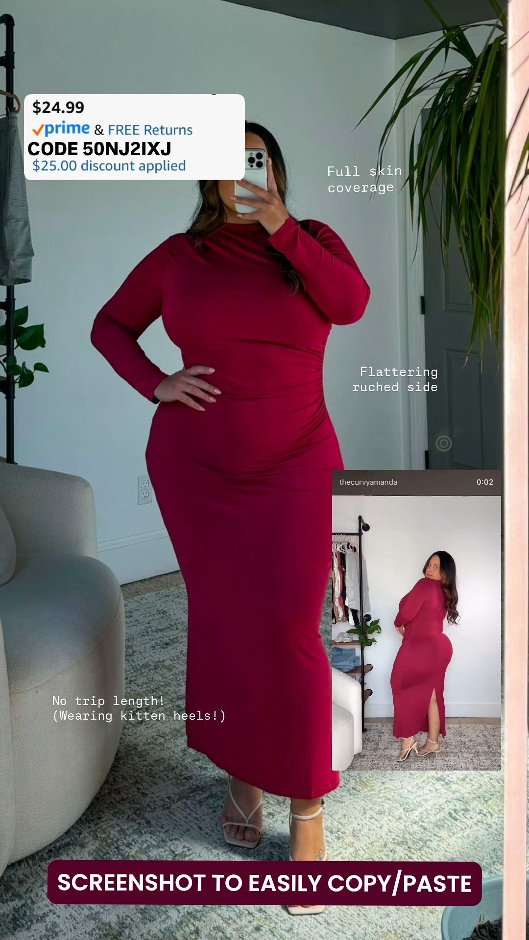  I said I am in an XL because that is what is on the tag, but my order history confirms they are actually an XXL 🥰 tank is an XL! 

USE CODE 40X67CM7

Promo codes are entered are on the check out screen where you select payment method. 

Codes & coupons only work for a limited time! If you get an error, it may have maxed the color/size you selected.. so try another one. Sometimes it helps to check out one item at a time! 

SCREENSHOT TO EASILY COPY/PASTE PROMO CODE AT CHECKOUT! 

#affordablestyle #amazonstyle #amazondeals #summeroutfits #everydayoutfits #ltksalealert #dailydeals 

#midsizefashion #midsizestyle #midsize #curvefashion #curvestyle #midsizegals #styleinspo #affordablefashion #size14 #size16





#LTKMidsize #LTKStyleTip #LTKPlusSize