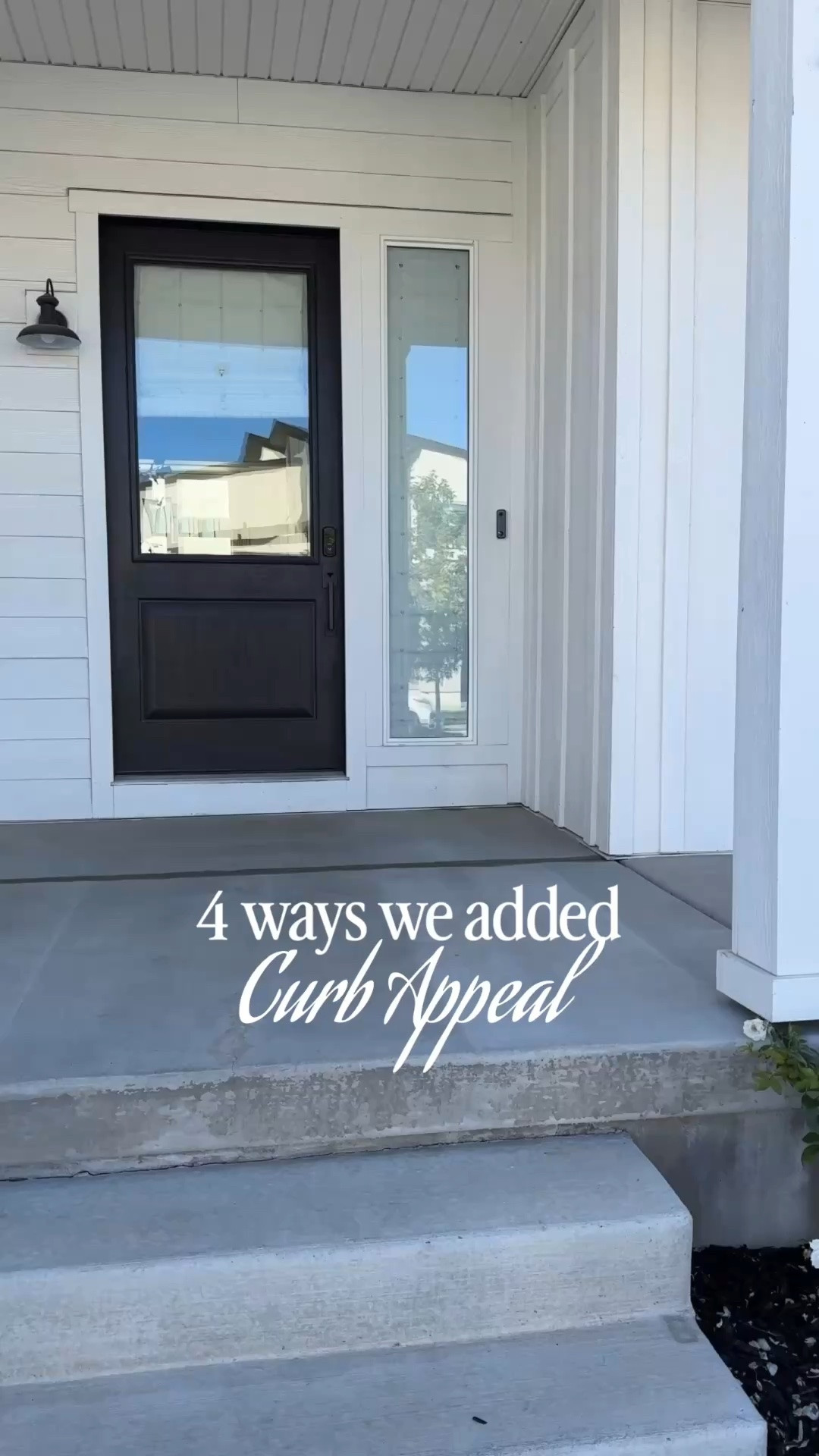 How we added curb appeal to our home!!

#LTKHome #LTKSeasonal