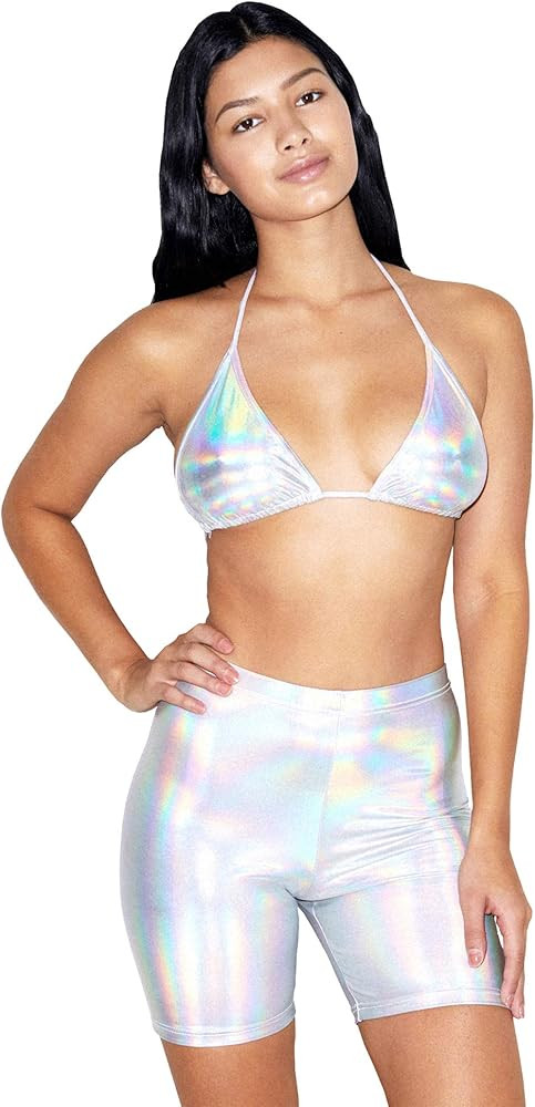 American Apparel Women's Metallic Bike Short | Amazon (US)