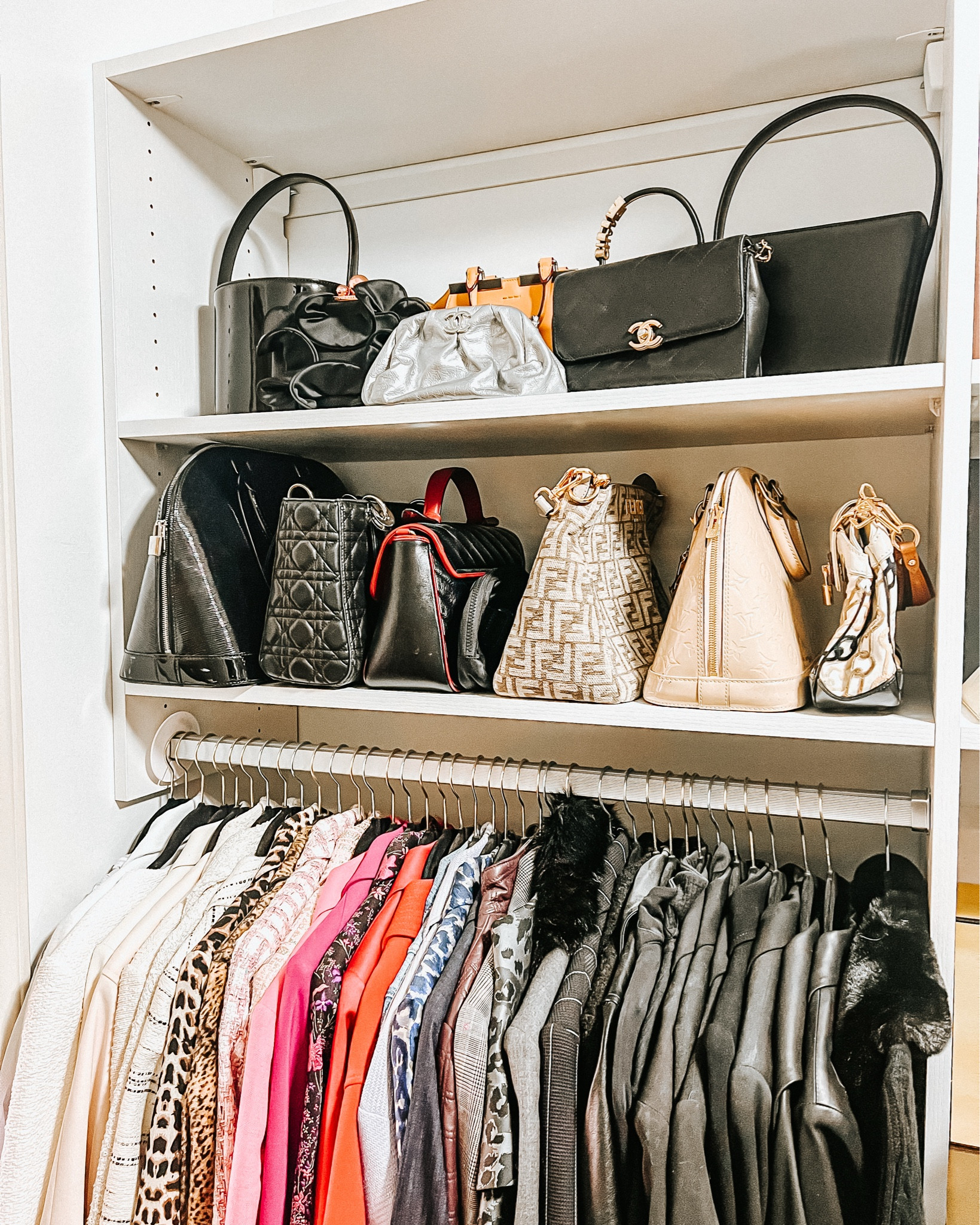 Luxury is found in the details, and on a Monday morning, nothing feels better than walking into a closet where everything has a place. Simple, organized and effortless. These three things allow you more time in your routine for what really matters most. 

✨🪞👜

#LTKHome