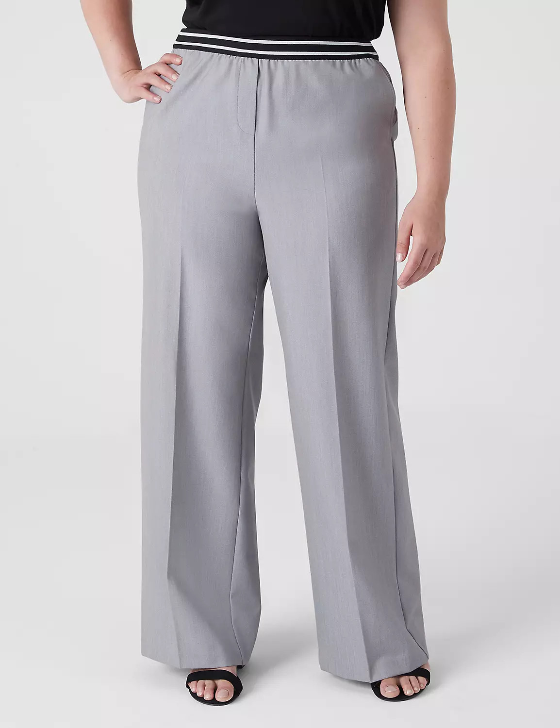 Pull-On Perfect Drape Wide Leg Pant | LaneBryant | Lane Bryant (US)