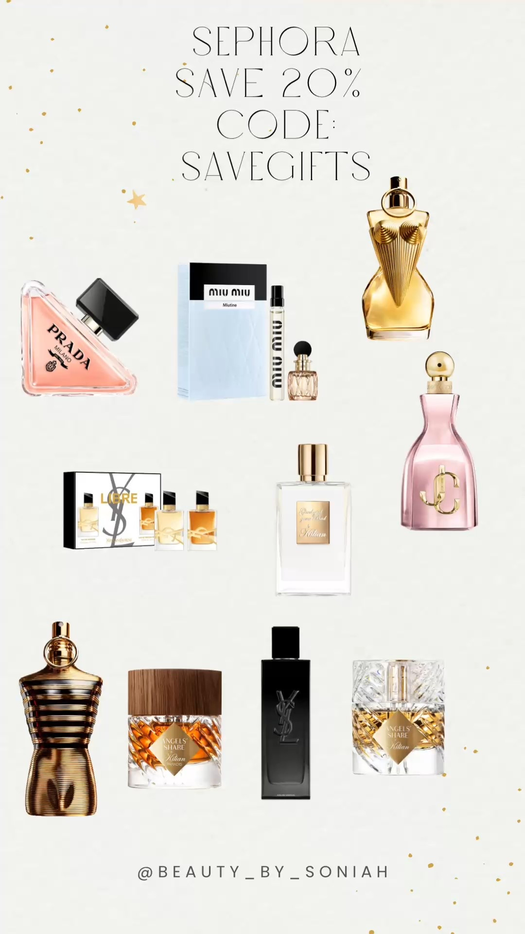 SAVE 20%OFF @ SEPHORA 
With code: SAVEGIFTS



#LTKGiftGuide #LTKHoliday #LTKBeauty