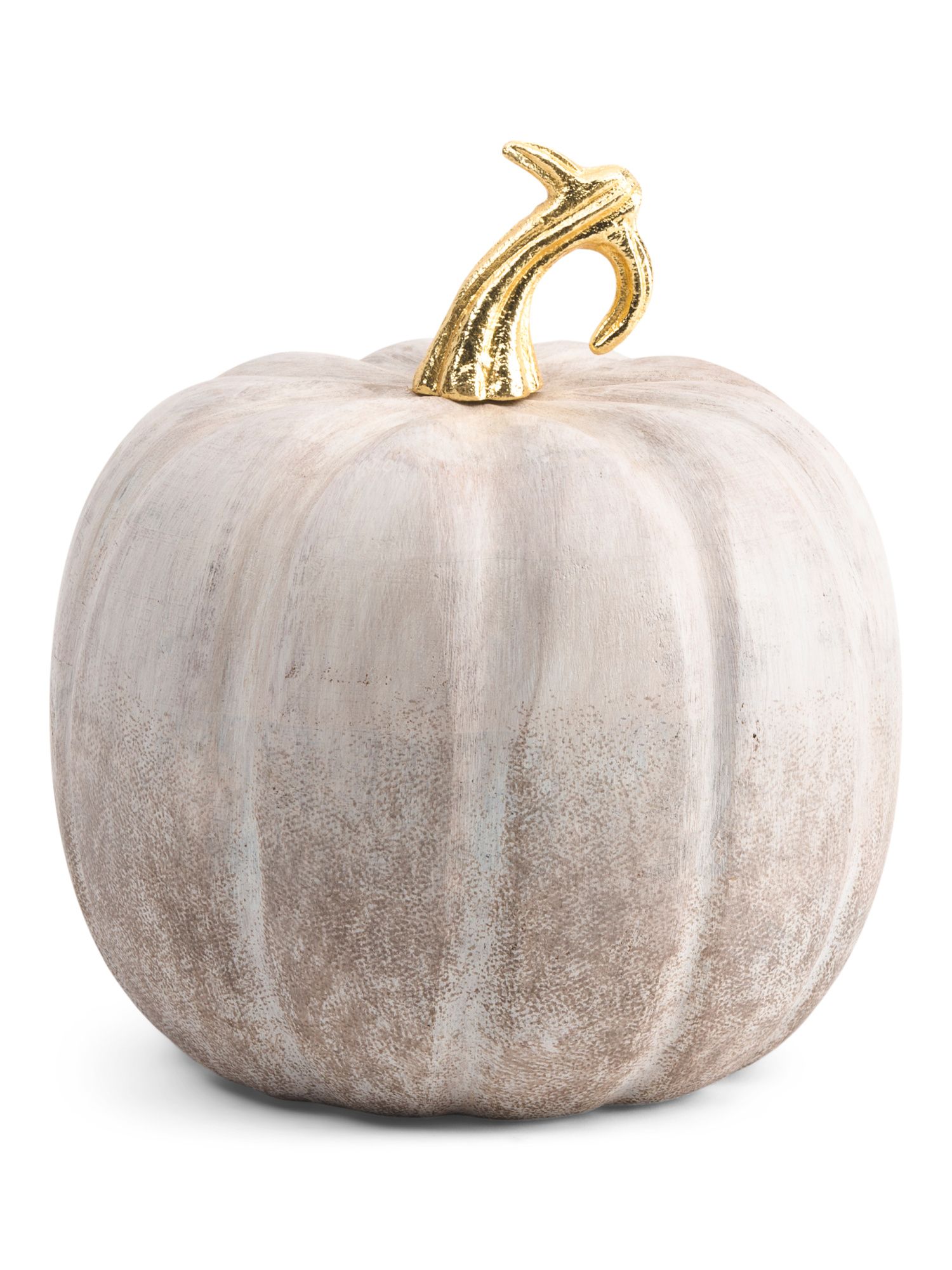 8in Wooden Pumpkin | TJ Maxx