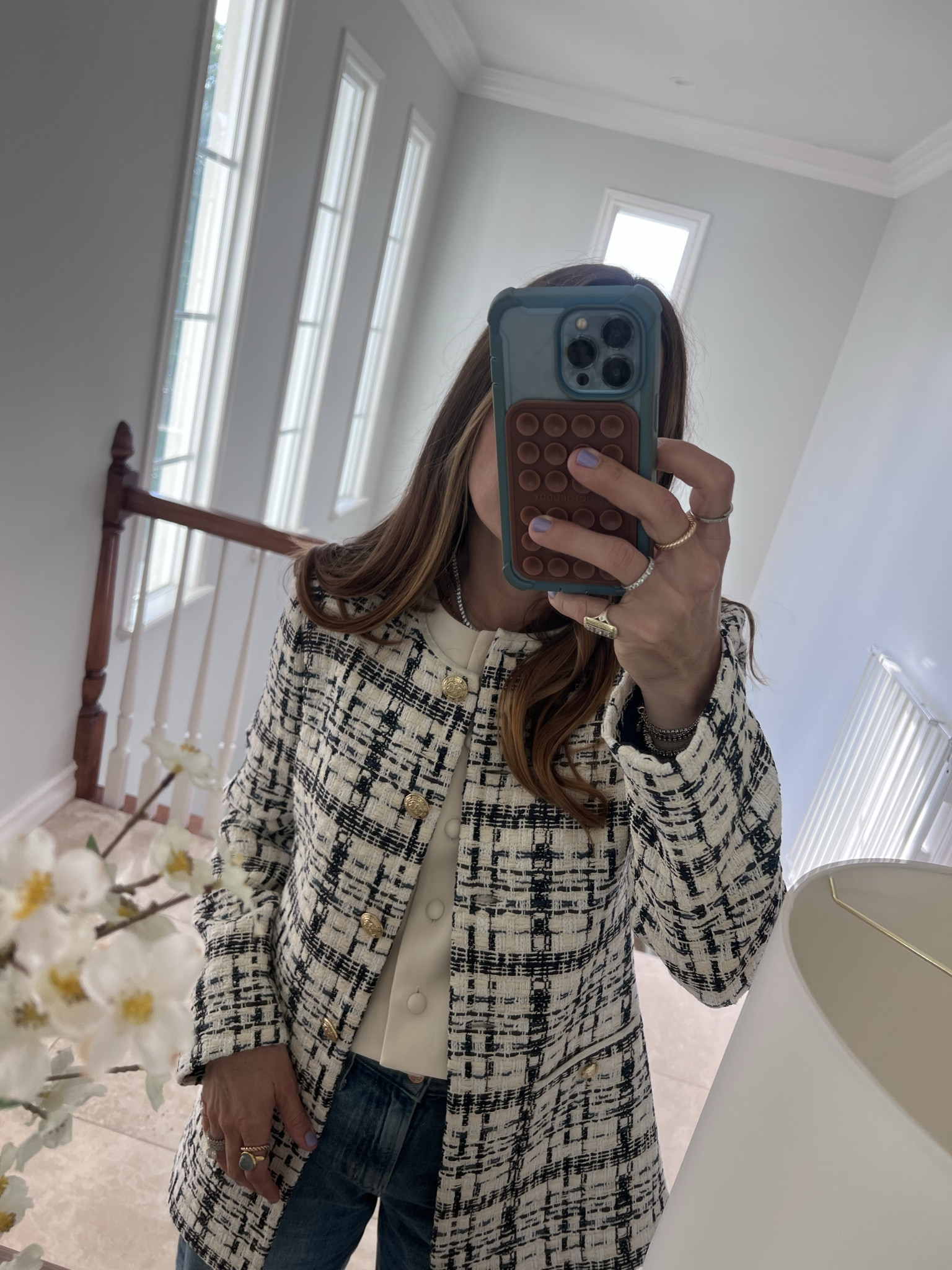 St John, St John knits, tweed jacket, Chanel look for less, Chanel duo, tweed jacket, tweed lady jacket, quiet luxury 

#LTKOver40 #LTKootd #LTKWorkwear