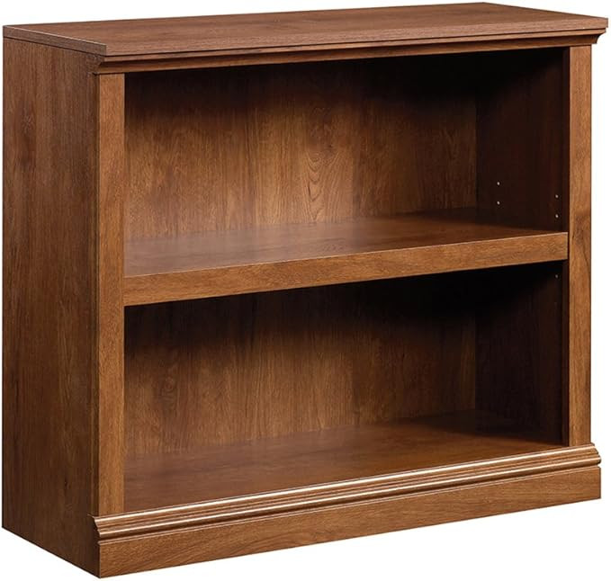 Sauder 2-Shelf Bookcase, Oiled Oak finish | Amazon (US)