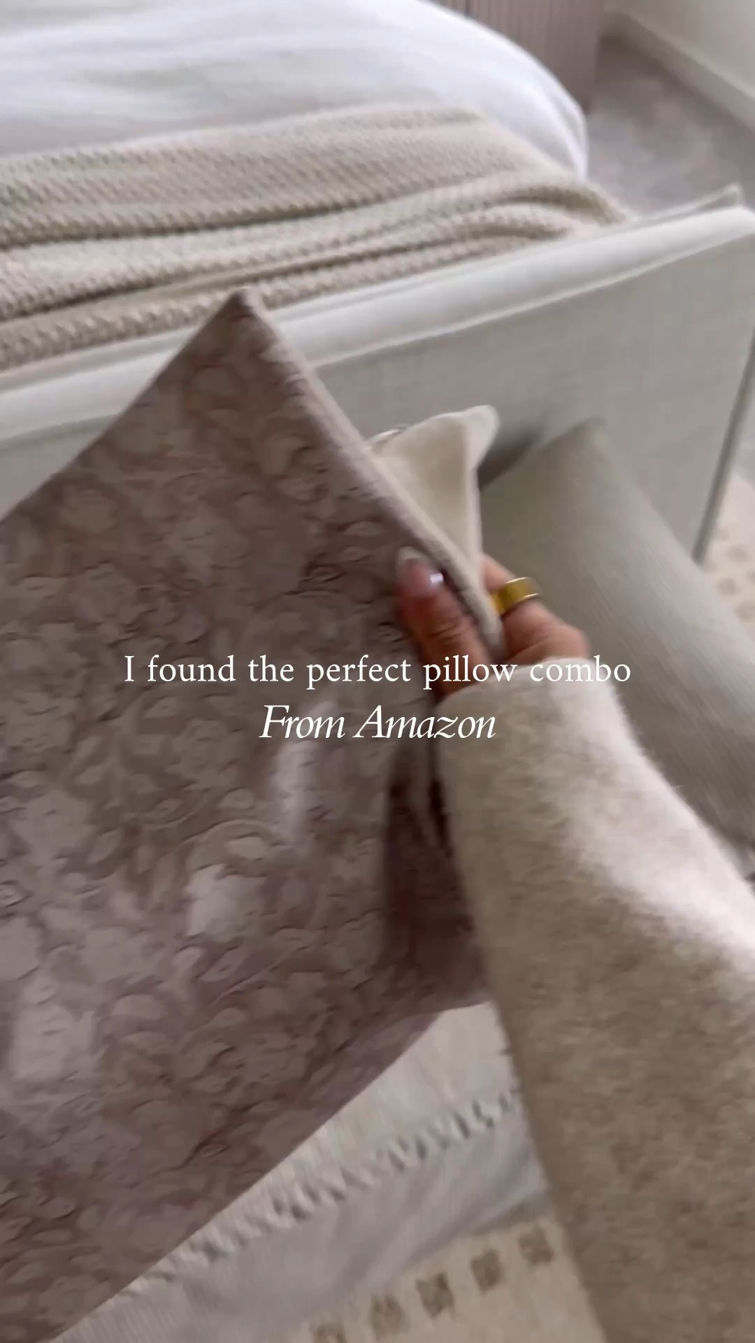 An Amazon find that makes your bed feel designer without the designer price. These pillowcases are so soft and look incredibly elevated.

#amazonhome
#bedroomessentials


#LTKSaleAlert #LTKstorytime