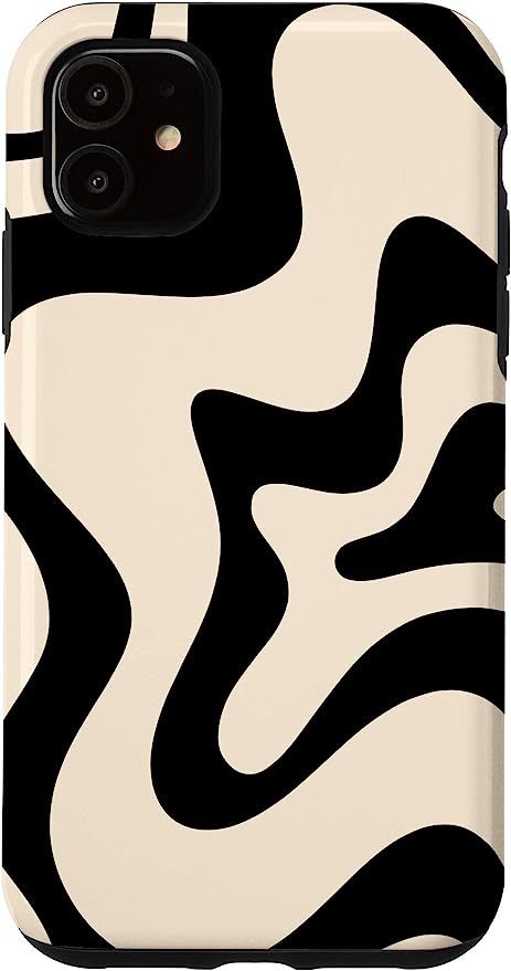 iPhone 11 Swirls 60s 70s Aesthetic Case | Amazon (US)