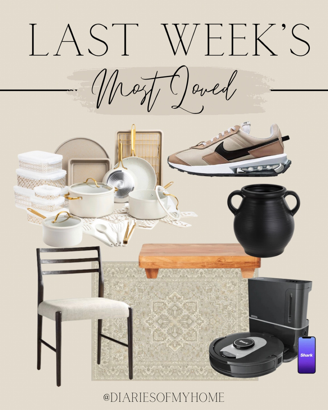 Last Week’s Bestsellers #mostloved #bestsellers #bestselling #topsellers #followerfavorites


#vacuum #robotvacuum #vase #walmart #chair #diningchair #potsandpans #kitchenpans #kitchenset #kitchenideas #kitchenpotsandpans #cookware #bakeware #baking #tray #woodpedestal #rug #arearug #nikesneakers #nikeshoes #nikepreday #nikeairmax #neutraldecor #forthehome #homeinteriors #neutralaesthetic #homeblogger #organicmodern 

#LTKsalealert #LTKhome #LTKCyberweek