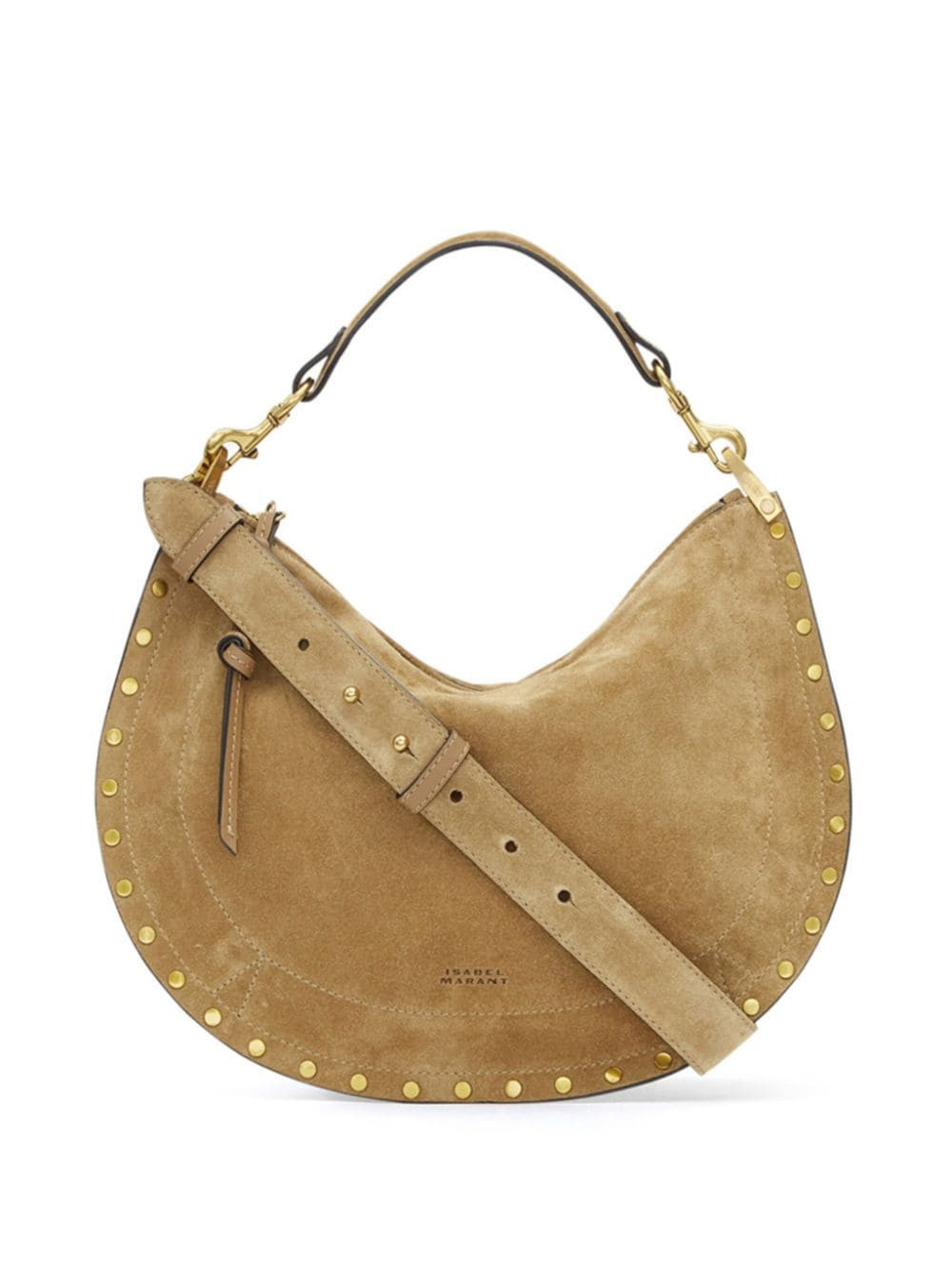 ISABEL MARANT Oskan Soft zipped bag - Brown | Farfetch Global