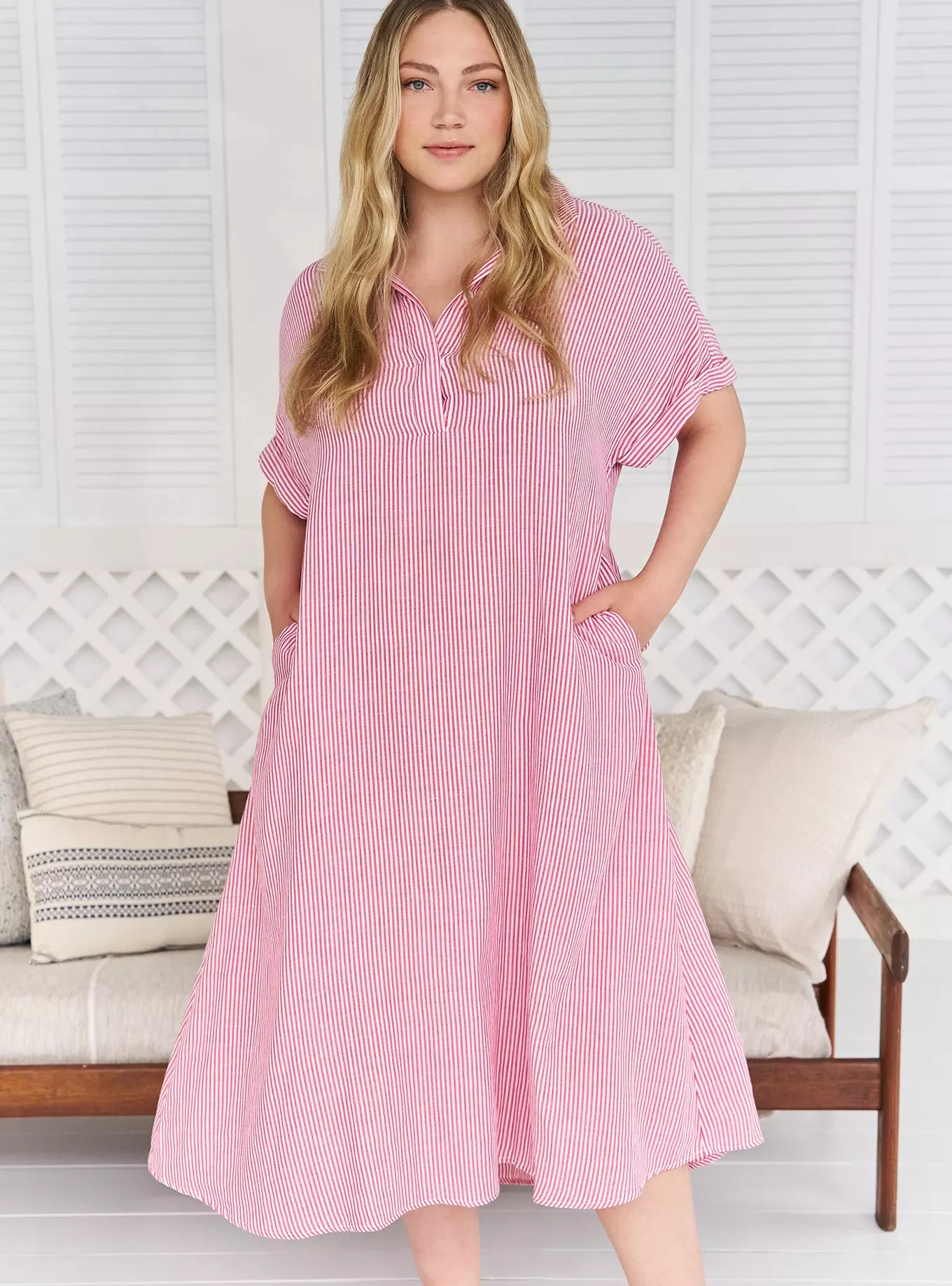 Belle Isle Cotton Maxi Dress | Torrid (US & Canada)