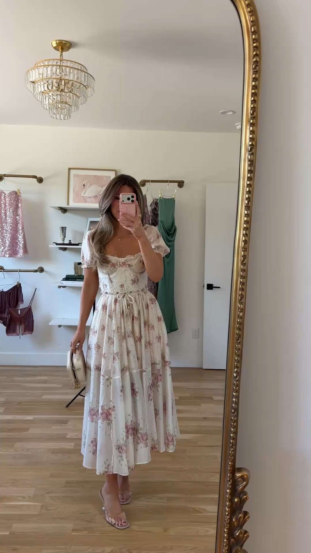 cream corset-style midi with a pink floral print, sweetheart neckline, and a tie waist summer wedding guest dress for every girl 💍💐

I’m 5’4” & wearing my usual smalls/2


summer wedding guest dresses, wedding guest dresses, cocktail dresses, semi-formal dresses, black tie wedding guest dresses, destination wedding guest dresses, garden party dresses, wedding guest outfit ideas

#LTKgrwm #LTKSeasonal #LTKWedding