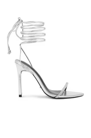 Tony Bianco Makai Sandal in Silver Foil from Revolve.com | Revolve Clothing (Global)