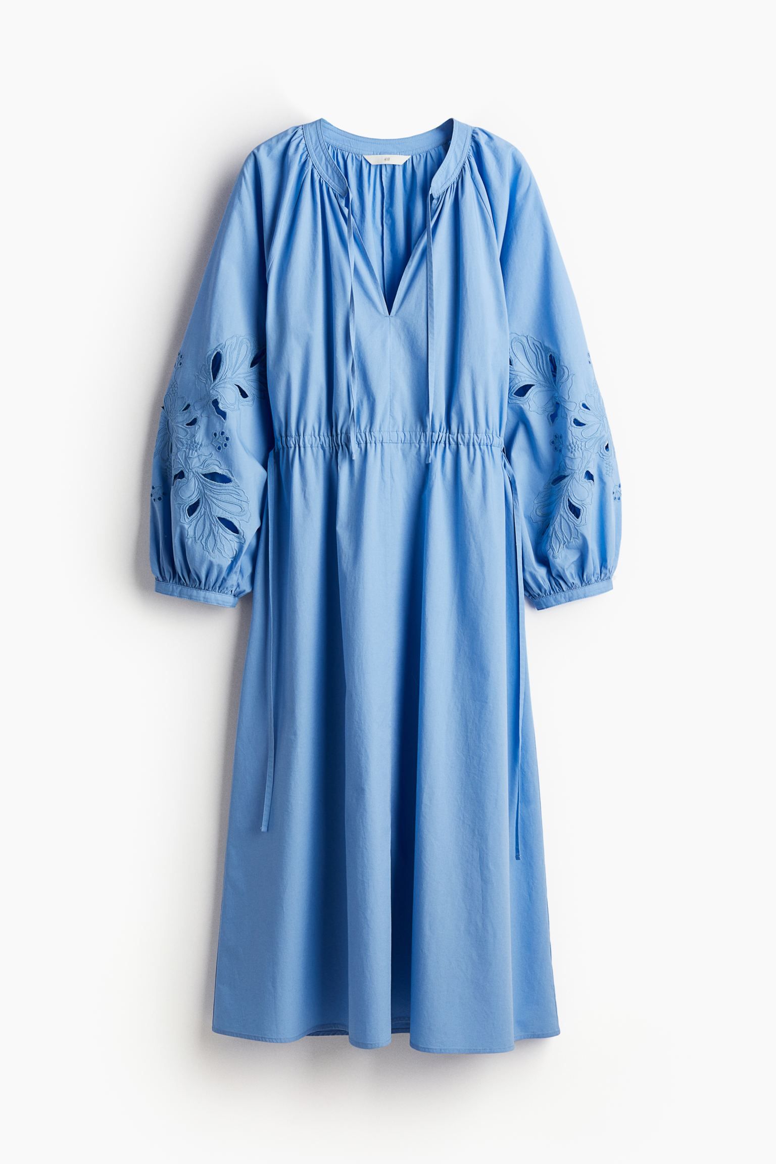 Embroidered cotton dress | H&M (UK, MY, IN, SG, PH, TW, HK)