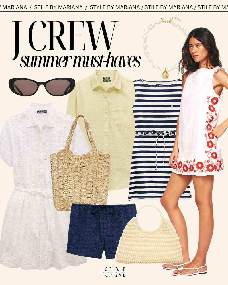 Summer favorites from J. Crew

#LTKSeasonal #LTKOver40 #LTKTravel