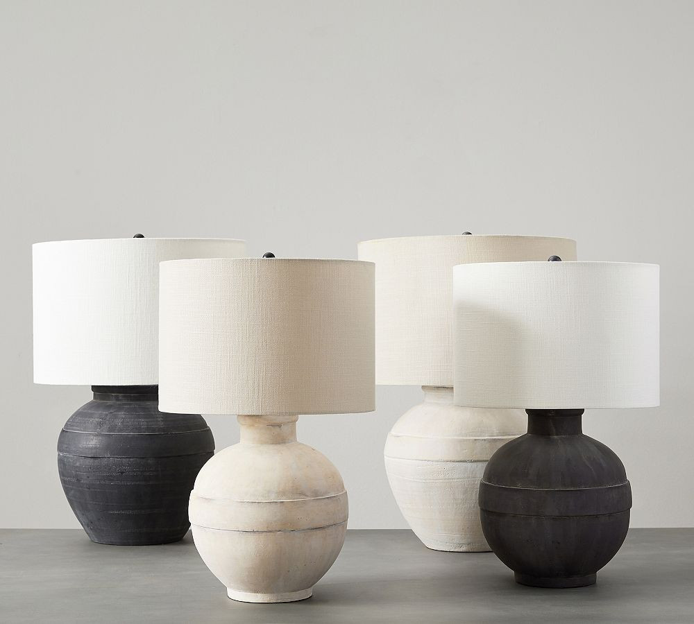 Faris Ceramic Table Lamp | Pottery Barn (US)