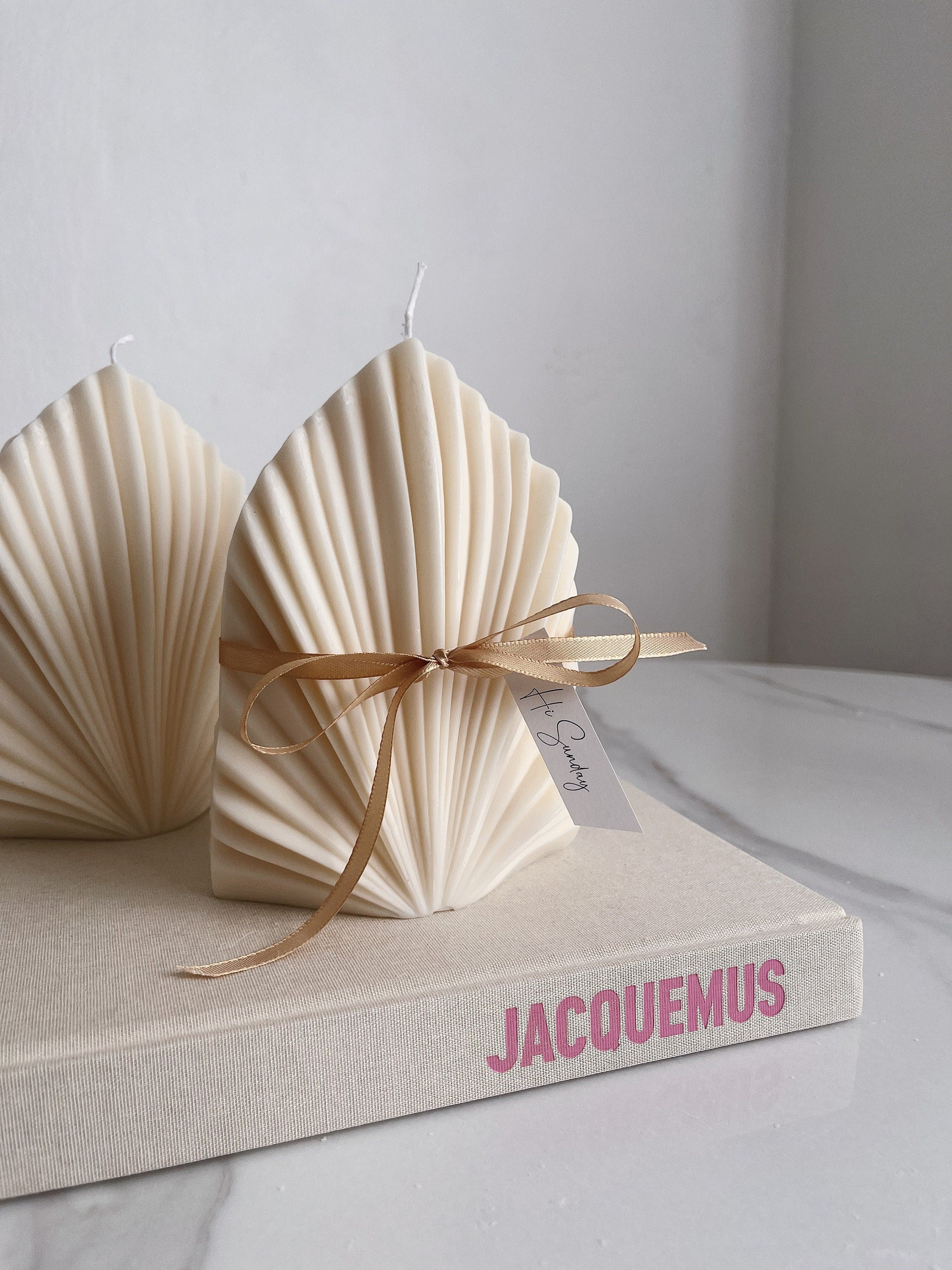 Brooklyn Palm Shaped Candle - Decor Steals | Decor Steals