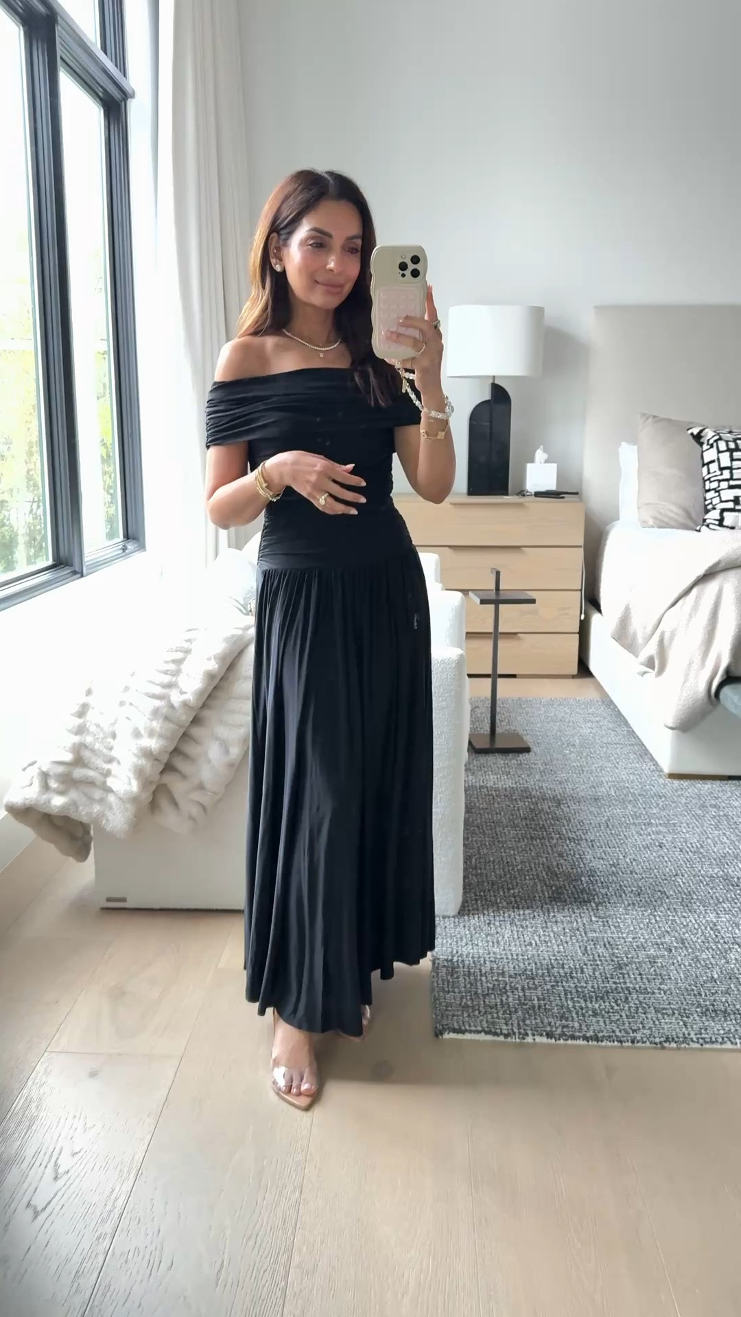 This Abercrombie dress is perfect for a spring gala or fancy event! Looks very high end and is so comfortable. Get it for 25% off with my exclusive in-app code! I’m wearing size XS Petite. 🖤

#LTKSpringSale #LTKootd #LTKSaleAlert