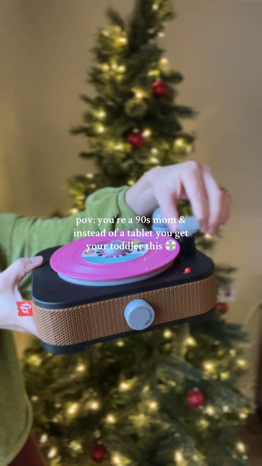 Toddler gift under $30 - record player that won't scratch! Screen-free toy for kids, music toy for toddlers 

 #LTKGiftGuide #LTKHoliday #LTKKids