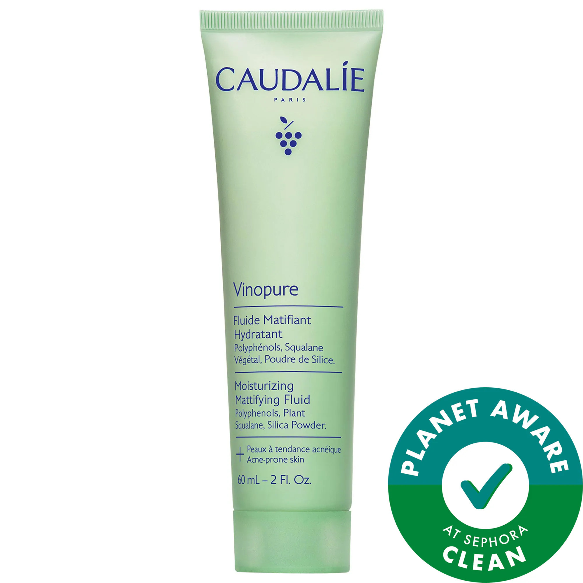 Caudalie Vinopure Oil-Control Moisturizer for Acne Prone Skin 2 oz/60 mL | Sephora (US)
