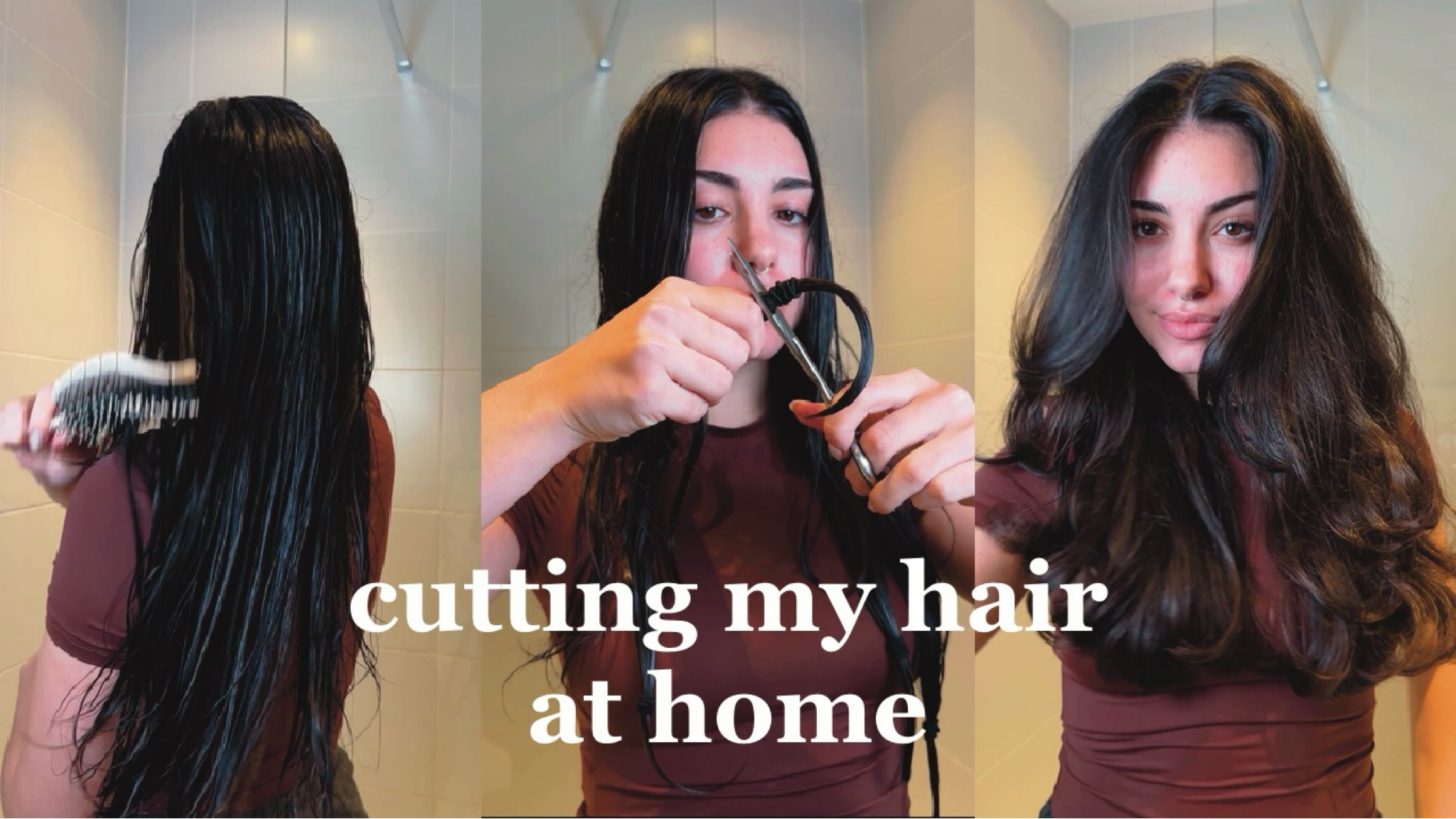 YT - cut my hair with me 

#LTKbeauty