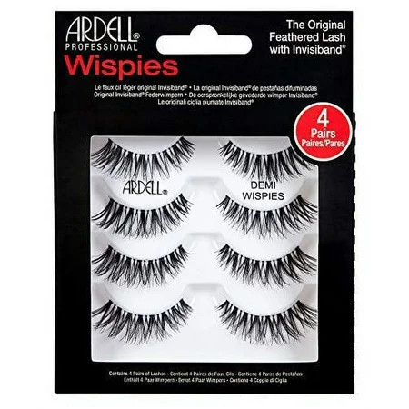 Ardell Demi Wispies Black Lashes - 4 Pack | Walmart (US)