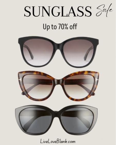 Sunglass sale 
Designer sale up to 70% off

#LTKover40 #LTKtravel #LTKstyletip