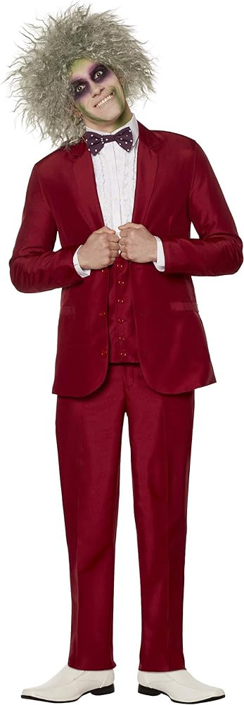 Spirit Halloween Beetlejuice Adult Beetlejuice Wedding Suit Costume | Officially Licensed | TV an... | Amazon (US)