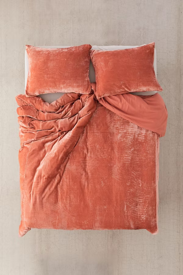 Skye Velvet Duvet Cover | Urban Outfitters (US and RoW)