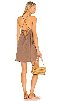 vitamin A Nola Mini Dress in Java from Revolve.com | Revolve Clothing (Global)