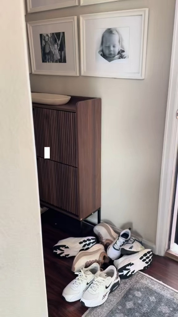 No more cluttered entryways. The Giratree Fluted Shoe Cabinet is the perfect slim organizer for heels, boots, and slippers. With 2 flip drawers and modern metal legs, this narrow shoe rack keeps your entrance stylish and functional

#LTKHoliday #LTKGiftGuide #LTKdayinmylife