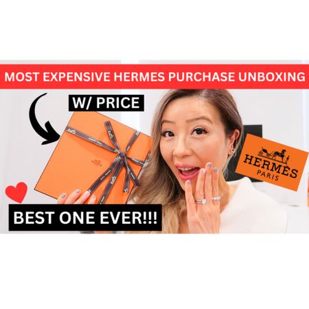I’m unboxing my most expensive Hermes purchase ever on my YouTube channel now!! Link in bio. I’ll share all details including price about this one. Did you guess it right? What do you think of my new in? :) 

#LTKVideo #LTKitbag #LTKGiftGuide