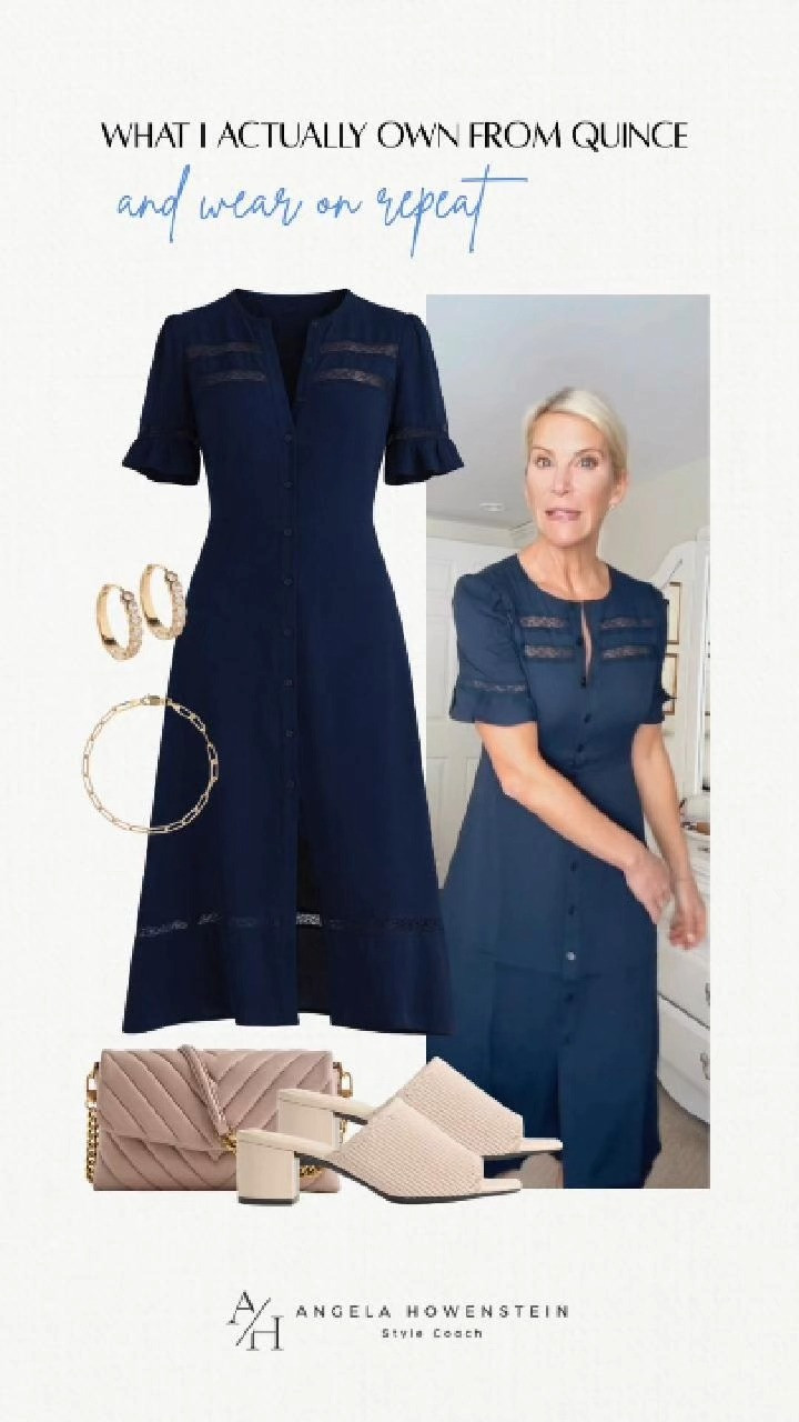 If a dress could mind its business and still look expensive… this would be it.

Classic navy. Feminine shape. Effortless vibe.

@onequince @Shop.LTK
#quincepartner #liketkit 

 #LTKdayinmylife #LTKgrwm #LTKootd