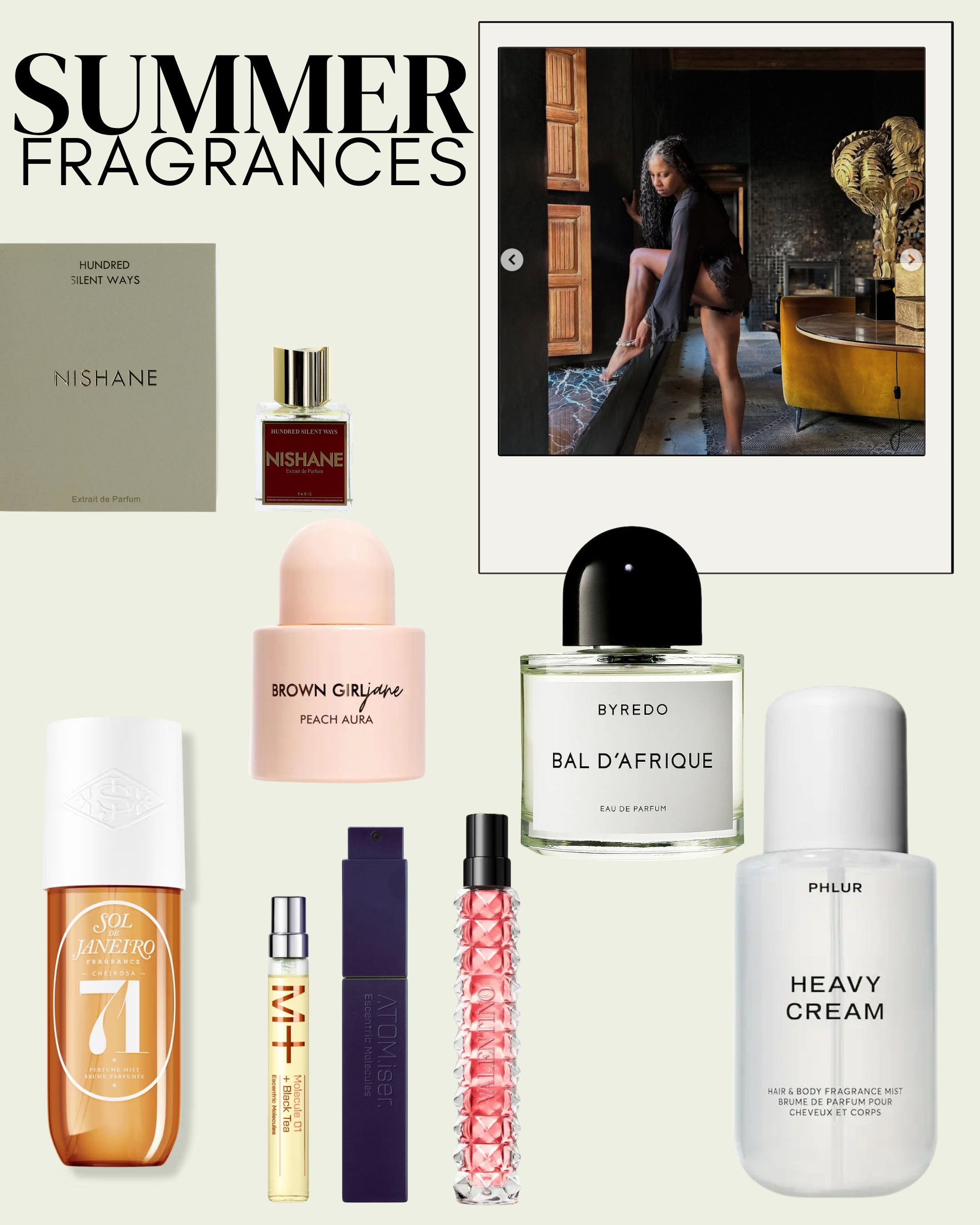 Summer Fragrance Favorites 

 