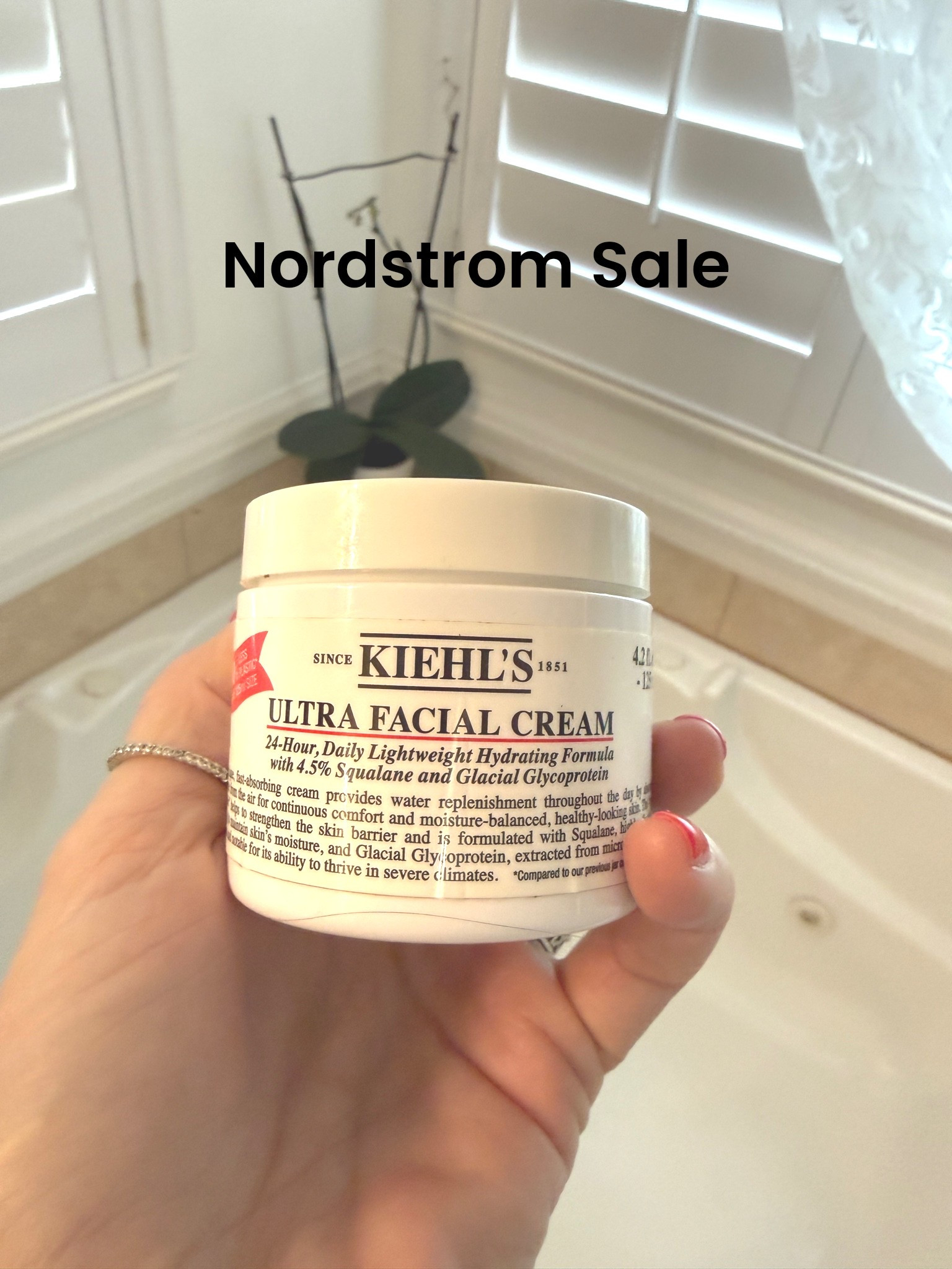 Nordstrom Sale

Khiels facial moisturizer
Rich and hydrating 
Now on sale

#LTKSaleAlert #LTKBeauty #LTKOver40
