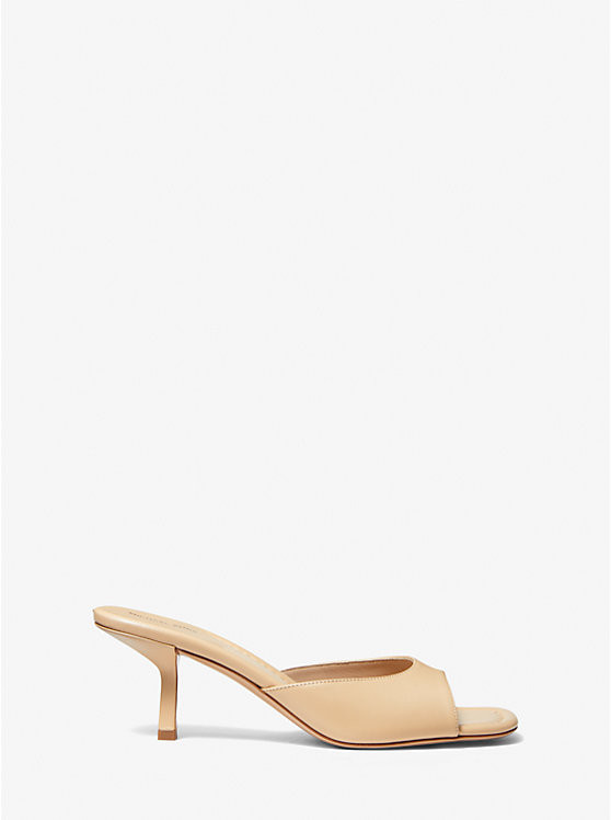 Anita Leather Sandal | Michael Kors US