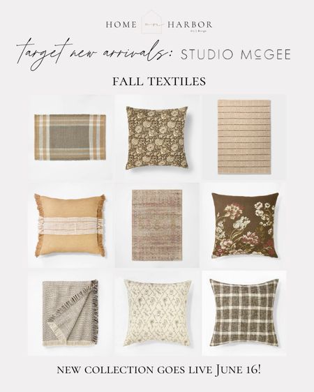 New pillows, rugs, and blankets from the fall Studio McGee line now at Target!

#LTKFindsUnder100 #LTKSeasonal #LTKHome