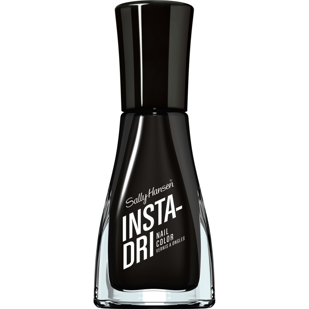 Sally Hansen Insta-Dri Nail Color - 573 Black to Black - 0.31 fl oz | Target