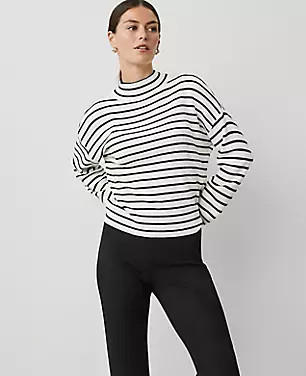 Ribbed Turtleneck Sweater | Ann Taylor (US)