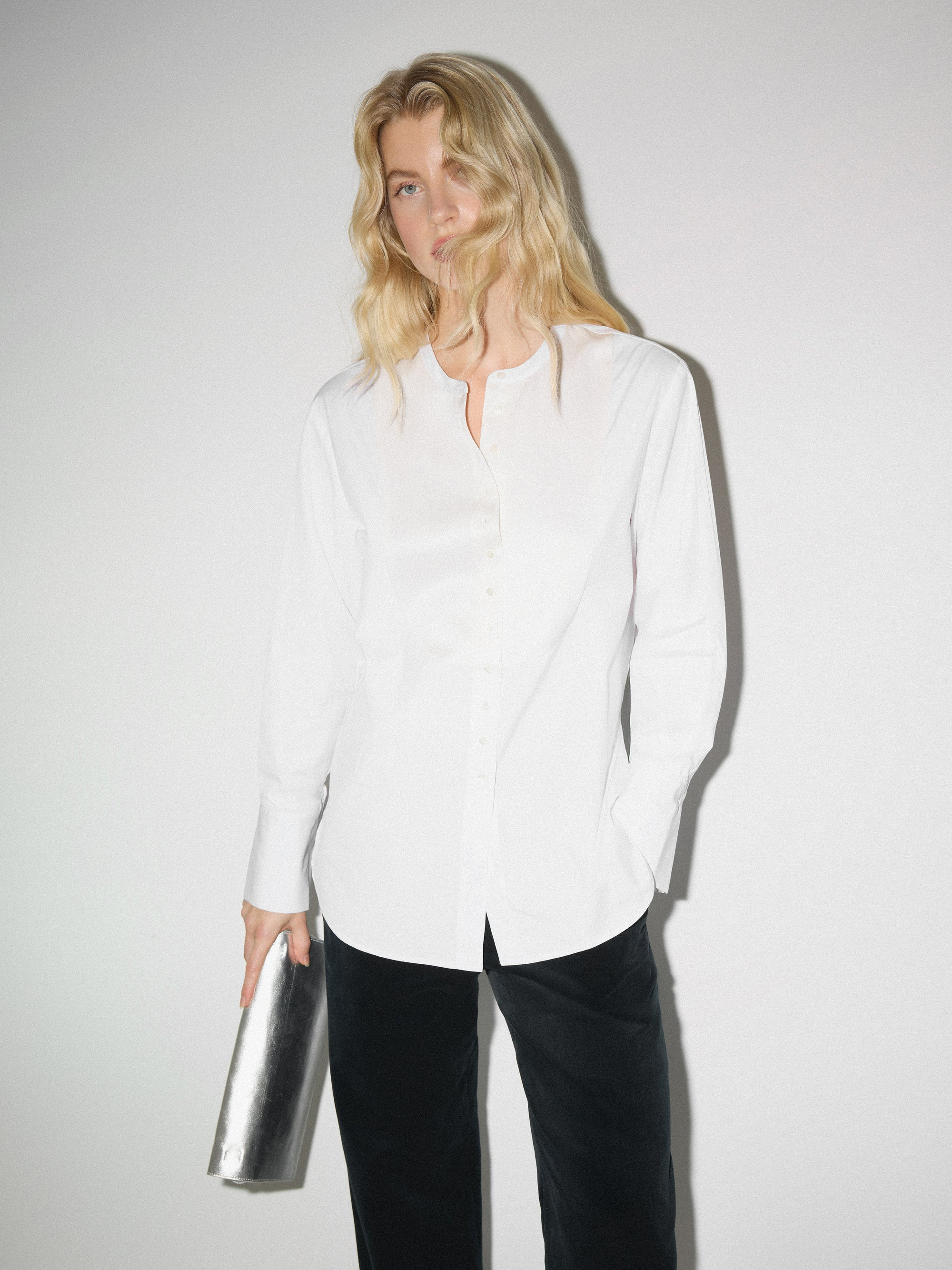 Tuxedo Shirt | White | Jigsaw (UK)