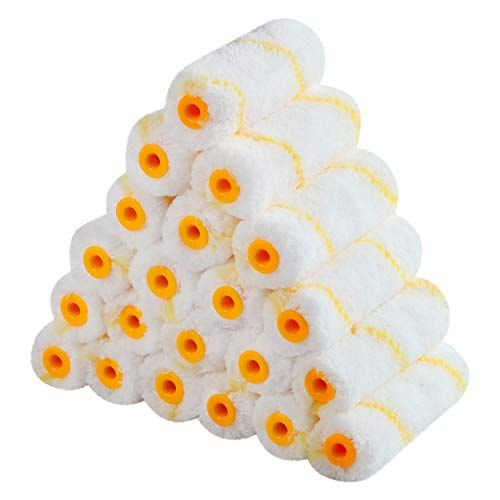 Bates- Paint Roller Covers, 4" Roller Covers, Pack of 24, Covers for Paint Rollers, Naps for Paint R | Amazon (US)