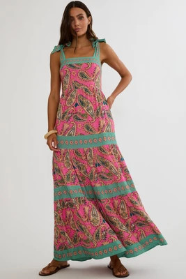 Charlotte Dress Capri Soleil Paisley | Beach Riot