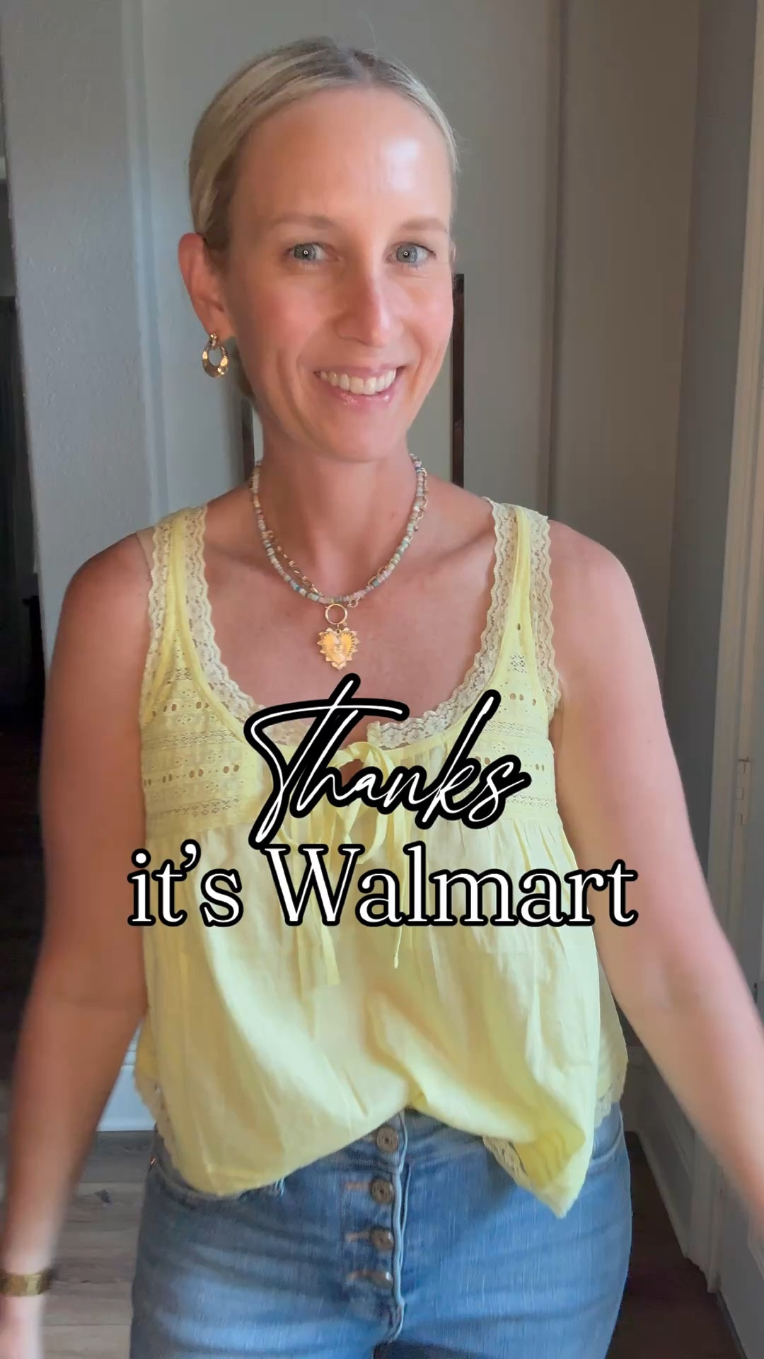 Walmart has some of the cutest spring looks. I love the detail on this tank. The beaded purse is such good quality!

#LTKootd #LTKSeasonal #LTKOver40