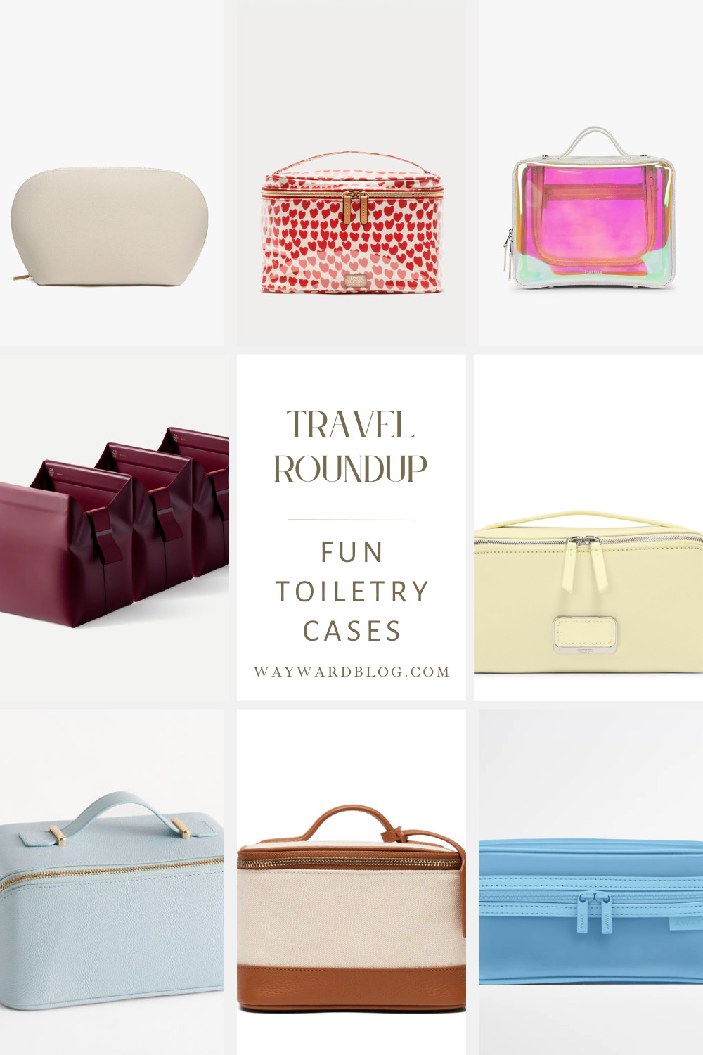 Travel Roundup: Fun Toiletry Cases

Some cute things to carry your cute things 

 #LTKmorningroutine #LTKBeauty #LTKTravel