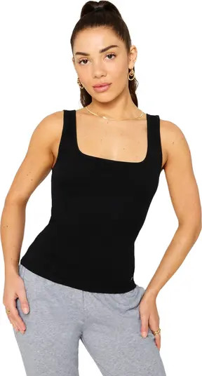 Women's Daily Rib Square Neck Tank | Nordstrom