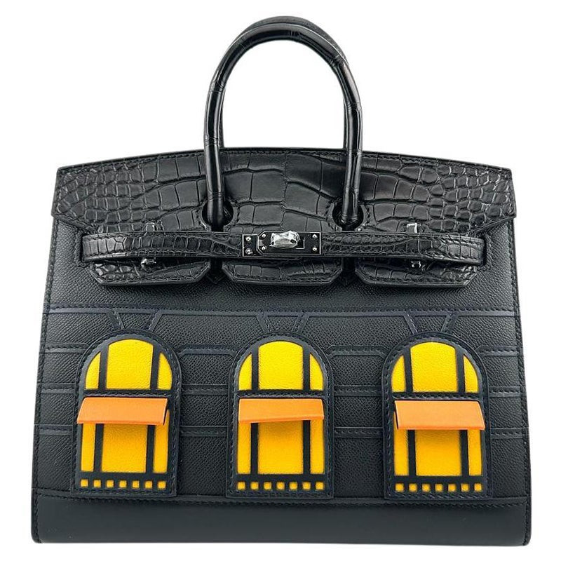 Hermès Birkin Sellier 20 NEW Faubourg by Night Madame Alligator Leather | 1stDibs