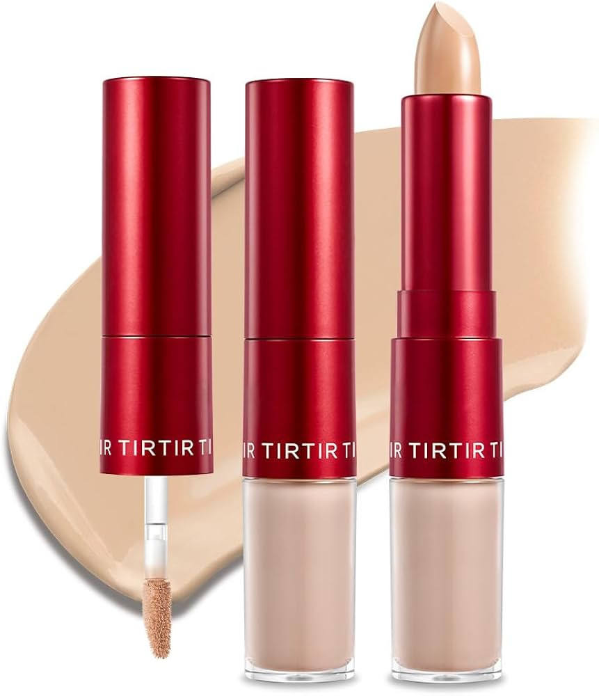 TIRTIR Glide&Hide Blurring Concealer - Creamy texture, Conceals dark circles and wrinkles, Dual f... | Amazon (US)