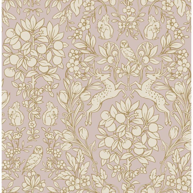 Skye Peel & Stick Floral Wallpaper | Wayfair North America