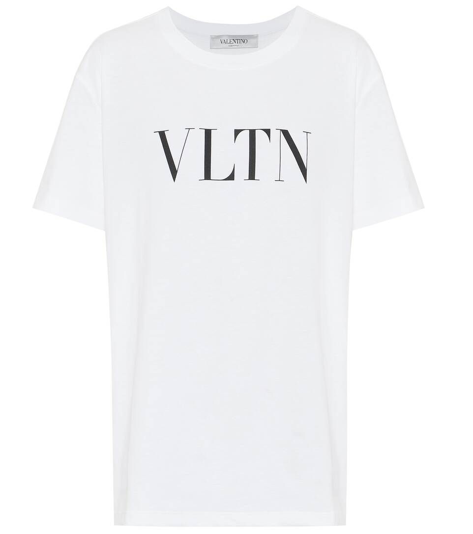Valentino T-Shirt VLTN aus Baumwolle | Mytheresa (DACH)