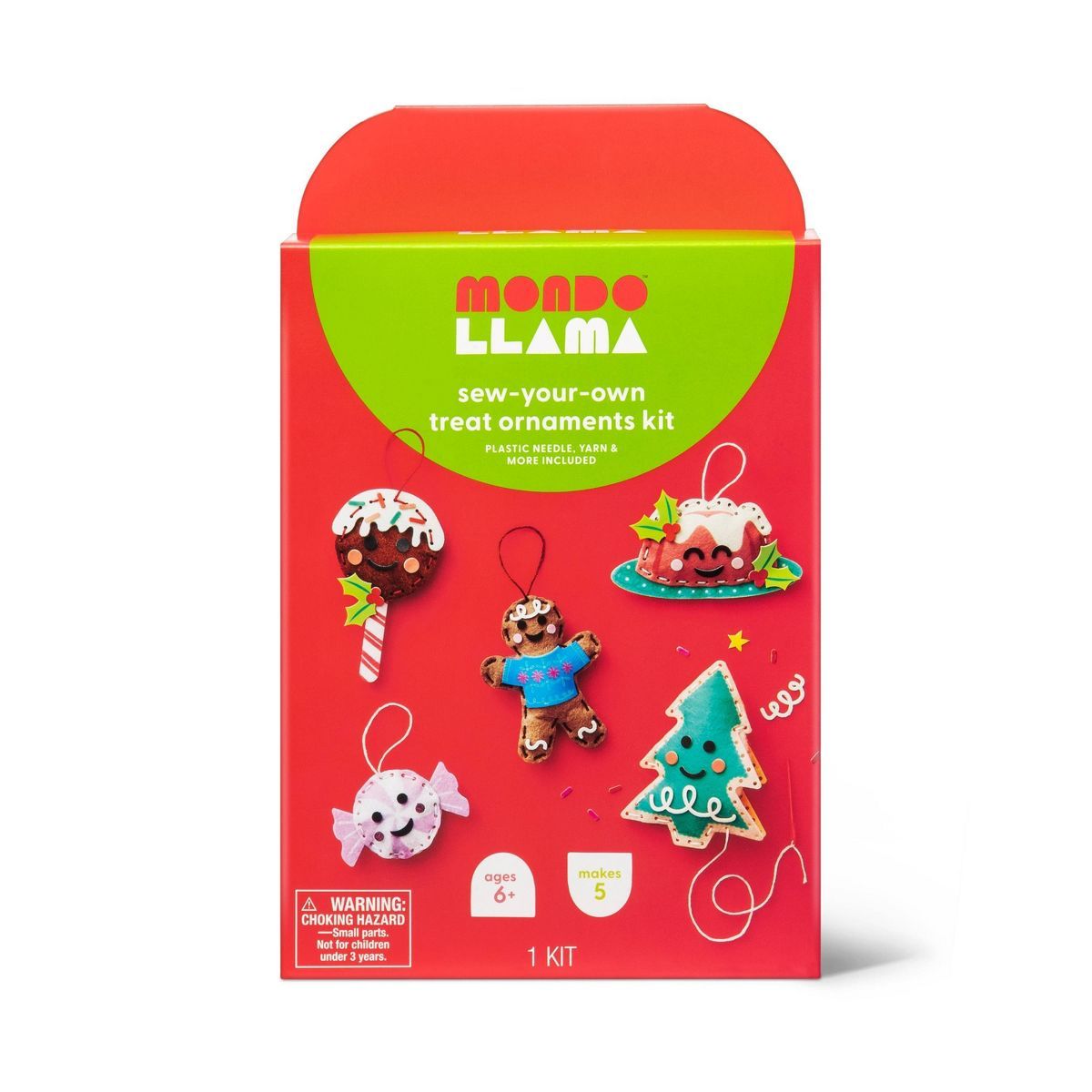Sew-Your-Own Holiday Sewn Treats Kit - Mondo Llama™ | Target