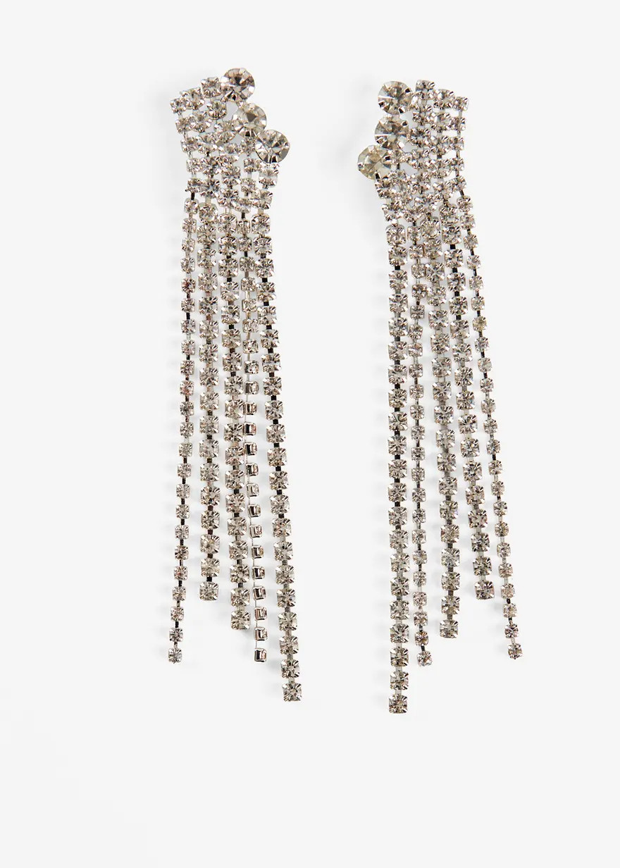 Ohrstecker mit Glaskristallsteinen | Bonprix DE